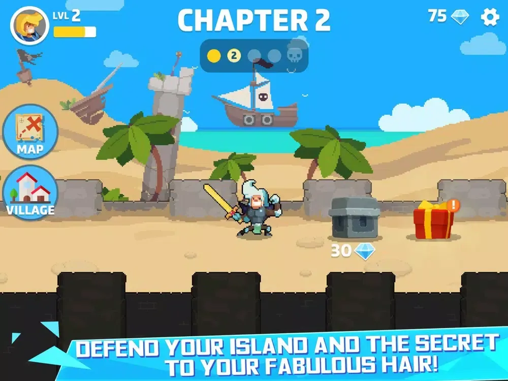 Screenshot di Hair Dash-Hero Battle iPad 