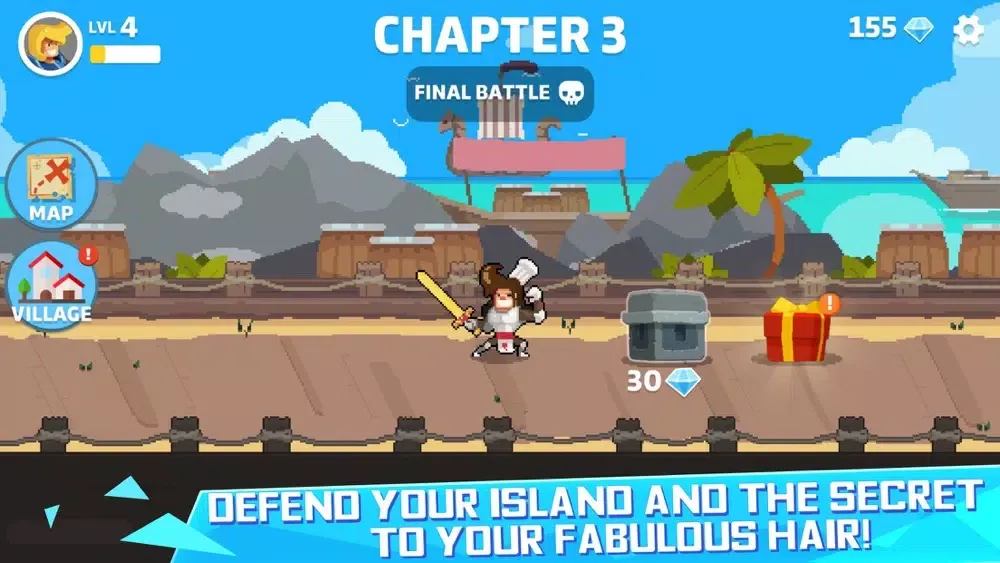 Screenshot di Hair Dash-Hero Battle