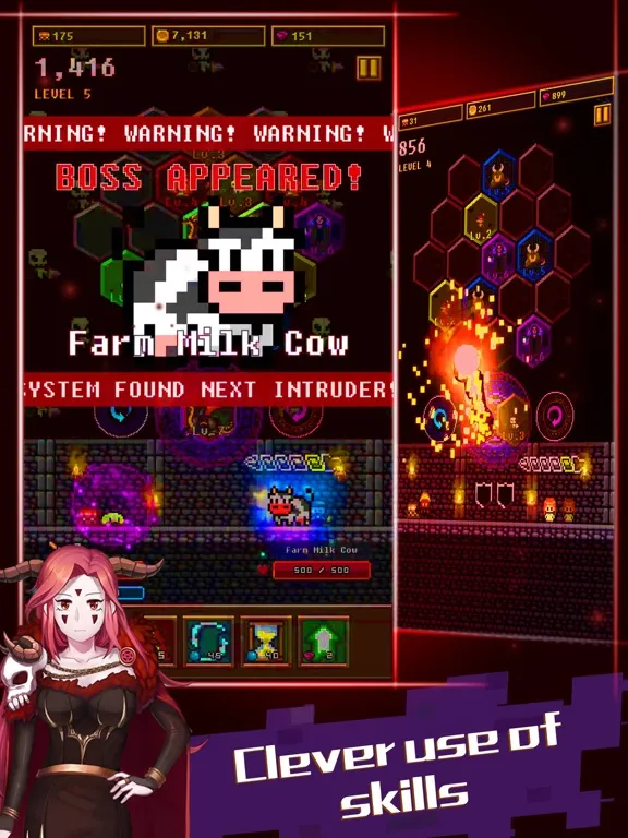 Zrzuty ekranu Hexagon Dungeon iPad 