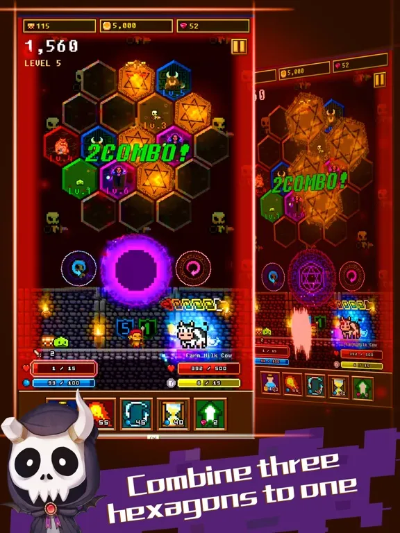 Zrzuty ekranu Hexagon Dungeon iPad 