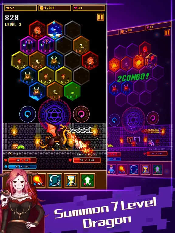 Zrzuty ekranu Hexagon Dungeon iPad 