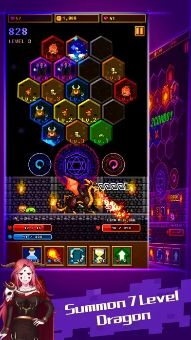 Zrzuty ekranu Hexagon Dungeon