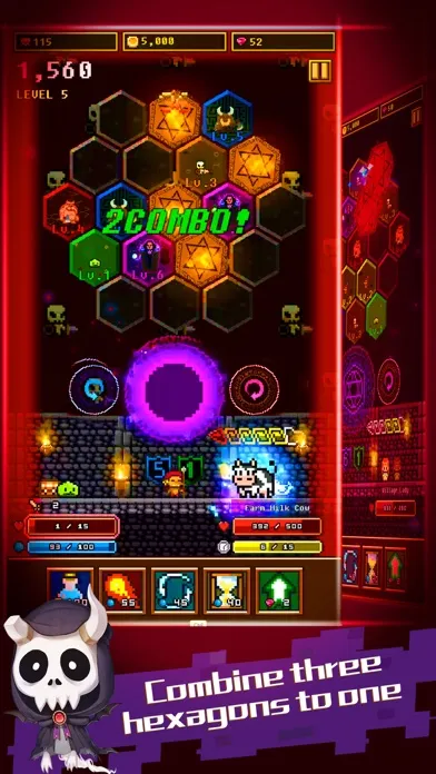 Zrzuty ekranu Hexagon Dungeon