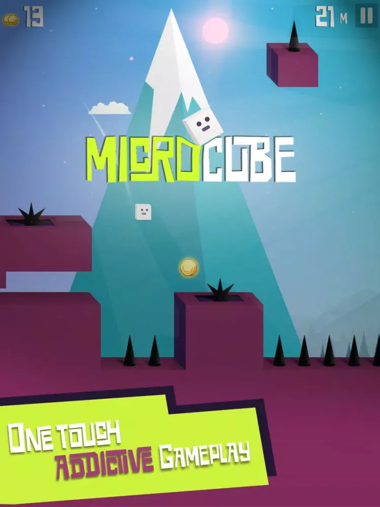 Tangkapan layar MicroCube - Amazing Jump (Amazing Cube World) iPad 