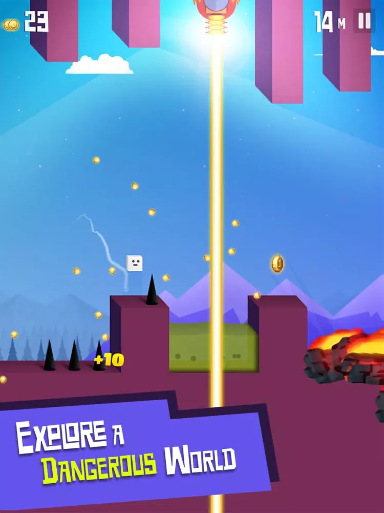 Tangkapan layar MicroCube - Amazing Jump (Amazing Cube World) iPad 