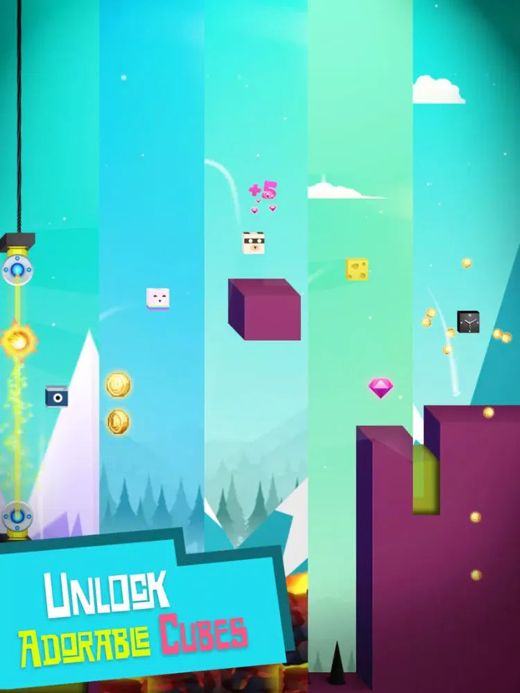 Tangkapan layar MicroCube - Amazing Jump (Amazing Cube World) iPad 