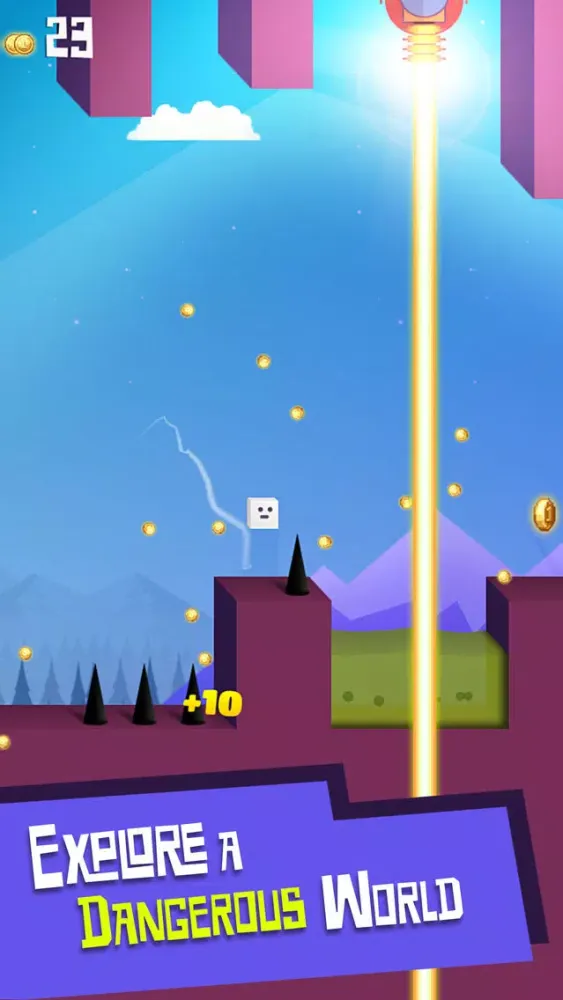 Tangkapan layar MicroCube - Amazing Jump (Amazing Cube World)