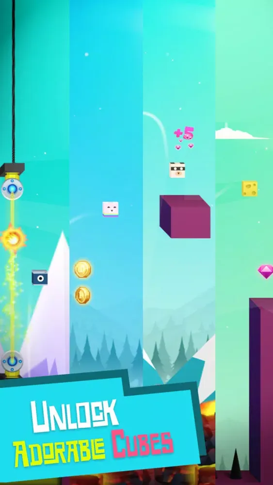 Tangkapan layar MicroCube - Amazing Jump (Amazing Cube World)