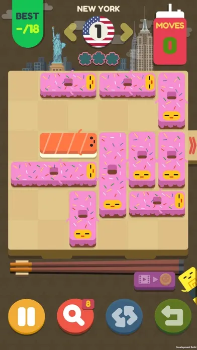 Capturas de pantalla de Push Sushi - slide puzzle