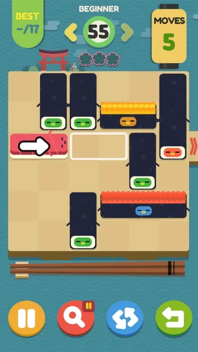 Capturas de pantalla de Push Sushi - slide puzzle