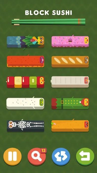 Capturas de pantalla de Push Sushi - slide puzzle
