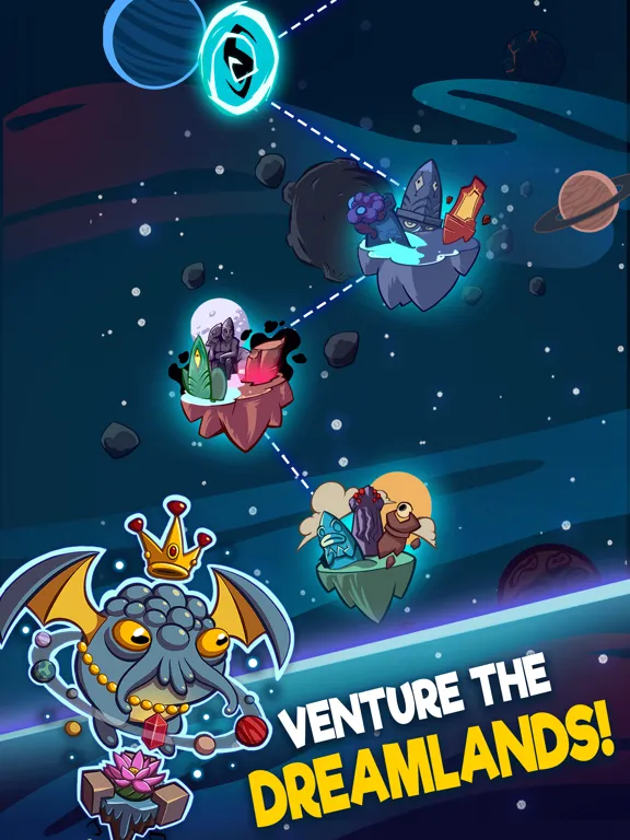 Tangkapan skrin Tap Temple: Monster Clicker iPad 