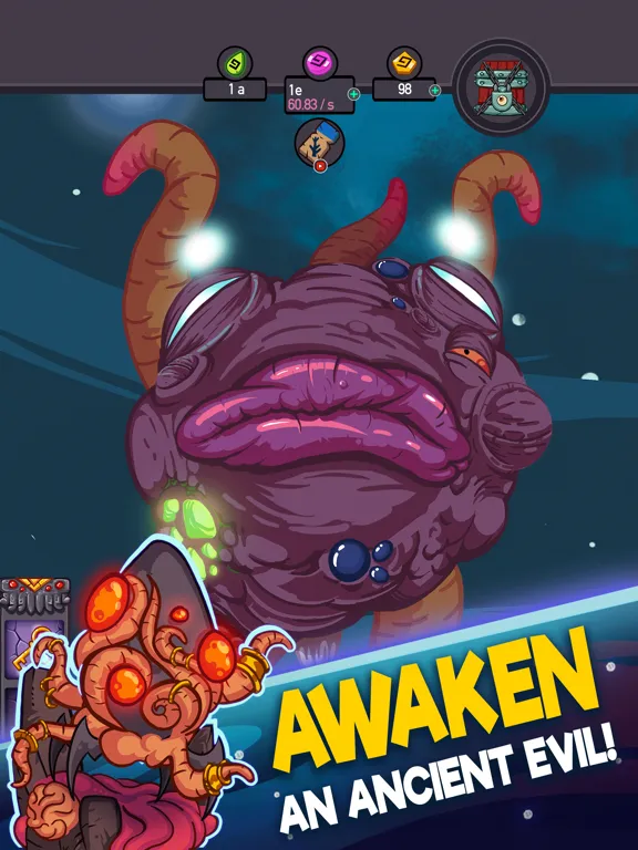 Tangkapan skrin Tap Temple: Monster Clicker iPad 