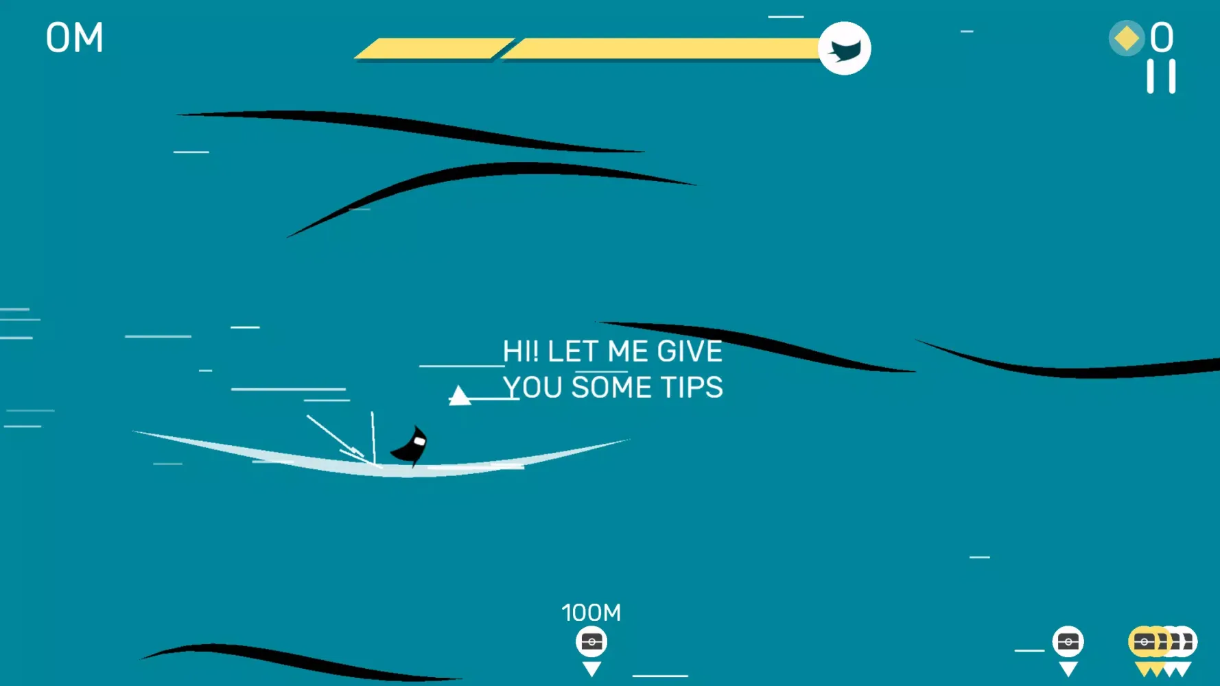 Capturas de tela do Wind Rider