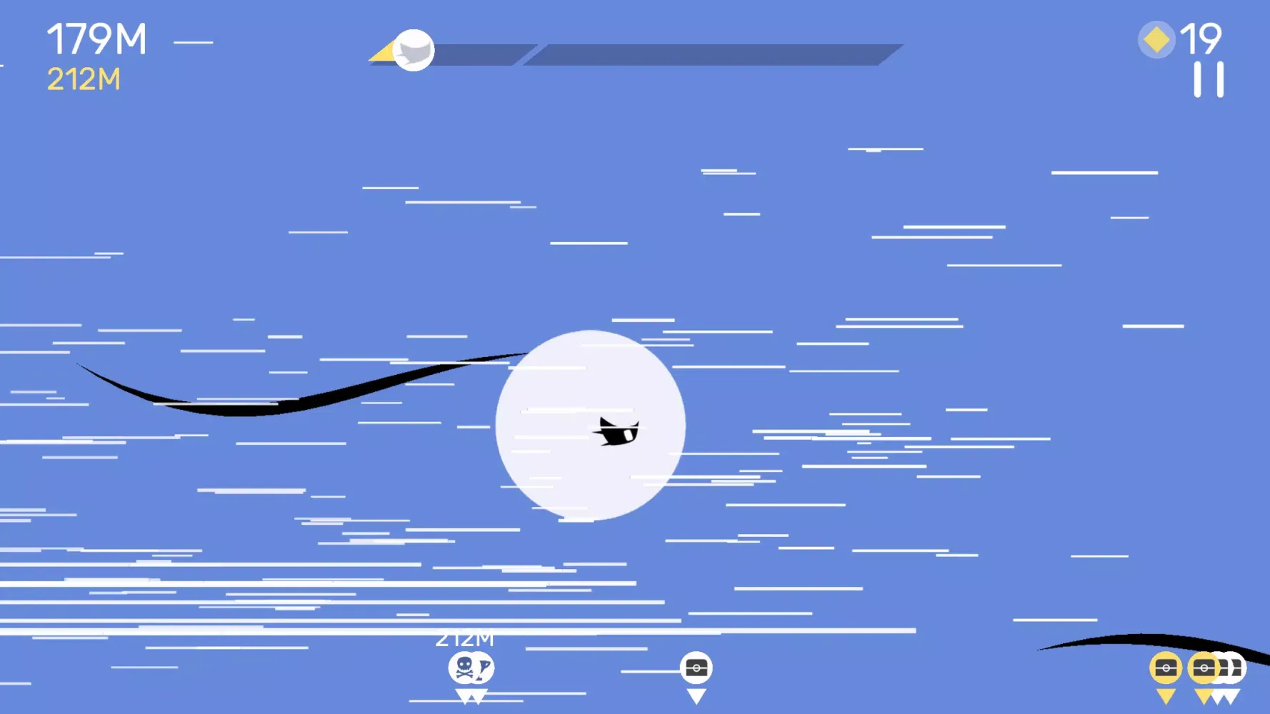 Capturas de tela do Wind Rider