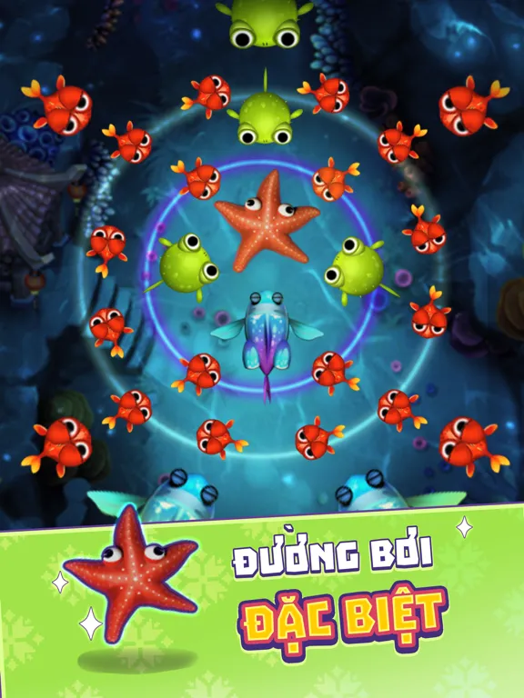 Ảnh chụp màn hình của FishFire ZingPlay iPad 