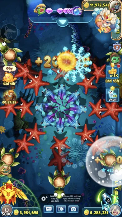 Ảnh chụp màn hình của FishFire ZingPlay