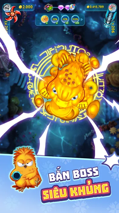 Ảnh chụp màn hình của FishFire ZingPlay