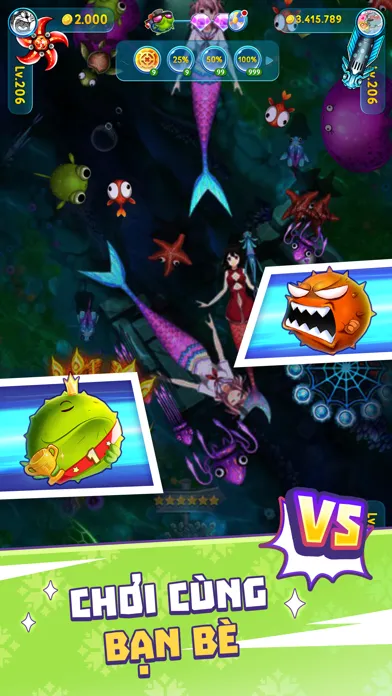 Ảnh chụp màn hình của FishFire ZingPlay