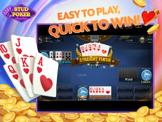 Capturas de pantalla de Stud Poker ZingPlay: 5 cards iPad 