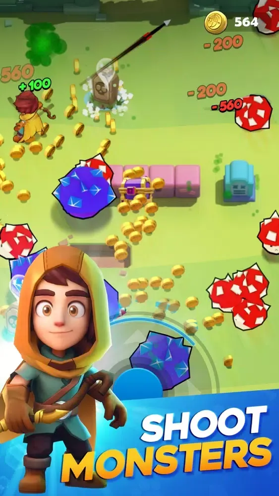 ByeBye Monster-shooting game Screenshots