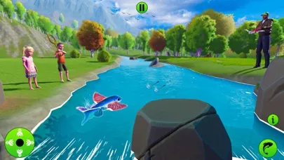 Zrzuty ekranu Flying Fish Escape Game