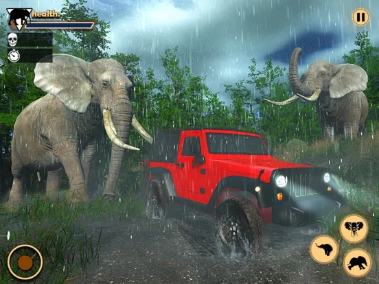 Wild Animal Elephant Simulator iPad  Ekran Görüntüleri