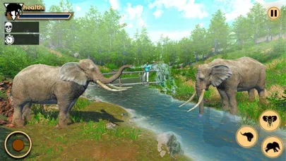Wild Animal Elephant Simulator Ekran Görüntüleri