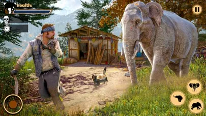 Wild Animal Elephant Simulator Ekran Görüntüleri