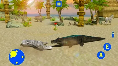 ภาพหน้าจอของ Hungry Crocodile Simulator