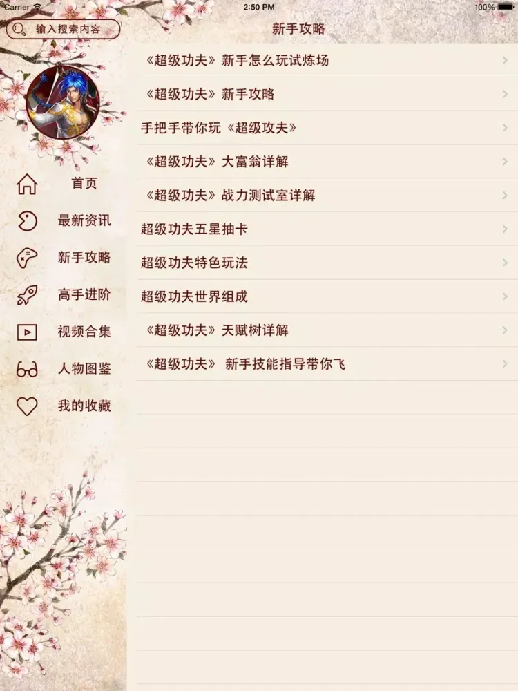 Captures d'écran de 游戏攻略For超级宗师 iPad 