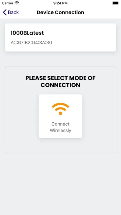 Capturas de tela do F-Warn 1100A-B Mobile Support