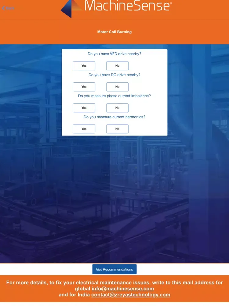Machinesense PowerQuality Diag iPad 应用截图