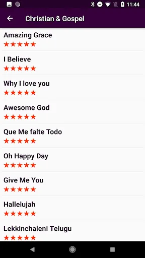 Ảnh chụp màn hình của Z Ringtones Premium 2024