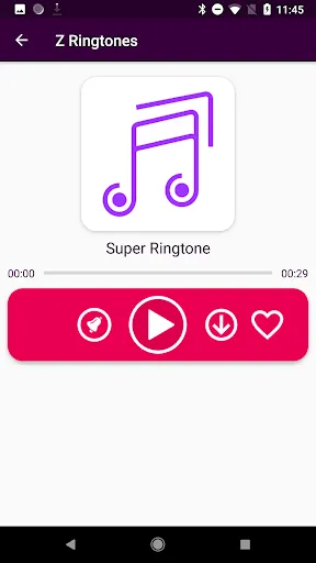 Ảnh chụp màn hình của Z Ringtones Premium 2024