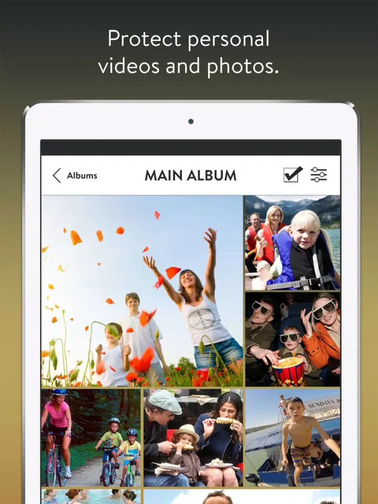 Vault Secure Pro – Secure Hide Keep Personal Photo iPad  스크린샷