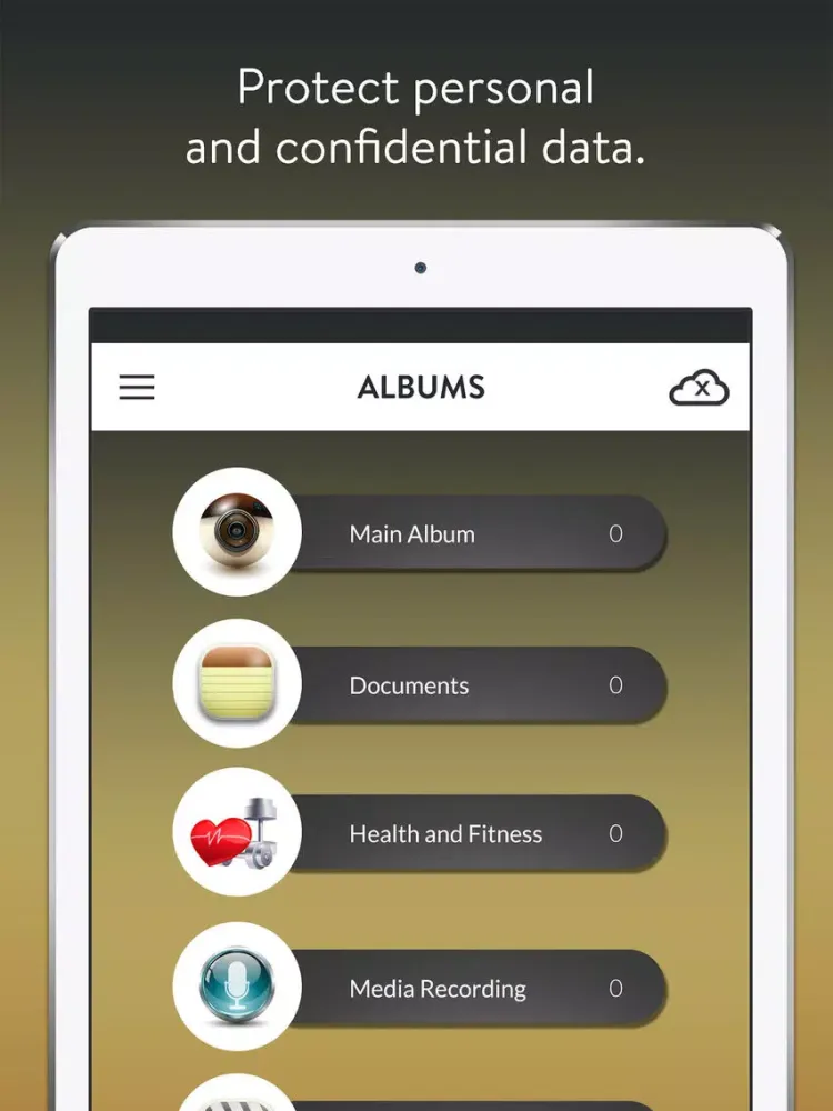 Vault Secure Pro – Secure Hide Keep Personal Photo iPad  스크린샷