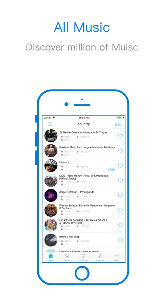 Capturas de tela do Music Player-Mp3 Stream Player