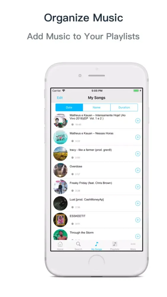 Zrzuty ekranu Music on Play - Music Player