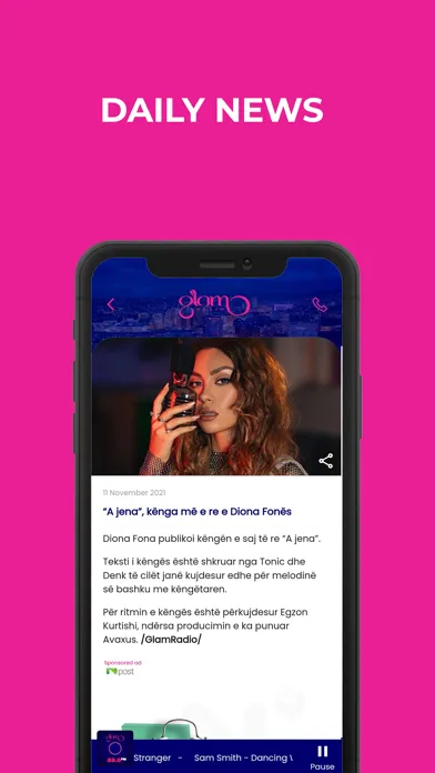 Glam Radio स्क्रीनशॉट