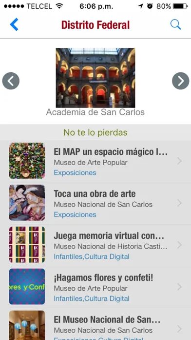 ภาพหน้าจอของ México es Cultura