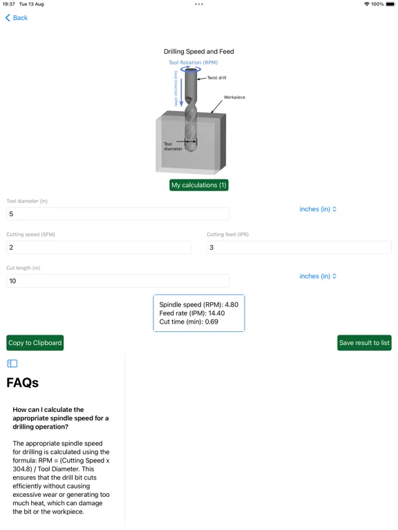Milling Drilling Turning iPad  স্ক্রিনশট