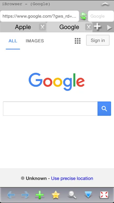 Скриншоты Private web browser Free - passcode & multi tabs & full screen