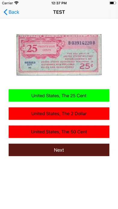 Banknotes of the World PRO Screenshots