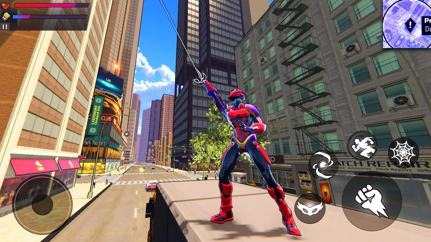 Spider Hero:Super City Hero Ekran Görüntüleri