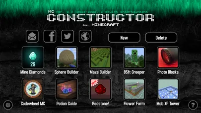 Capturas de tela do MC Constructor for Minecraft