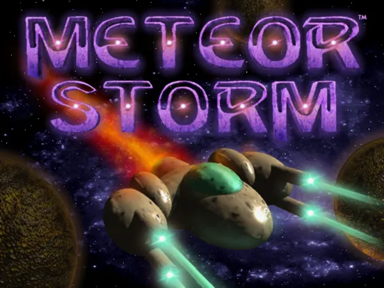 Meteor Storm Classic iPad  스크린샷