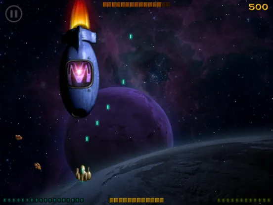 Meteor Storm Classic iPad  스크린샷