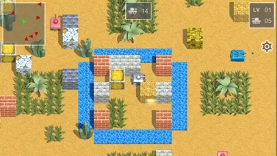 Capturas de tela do Tank World X