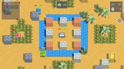 Capturas de tela do Tank World X